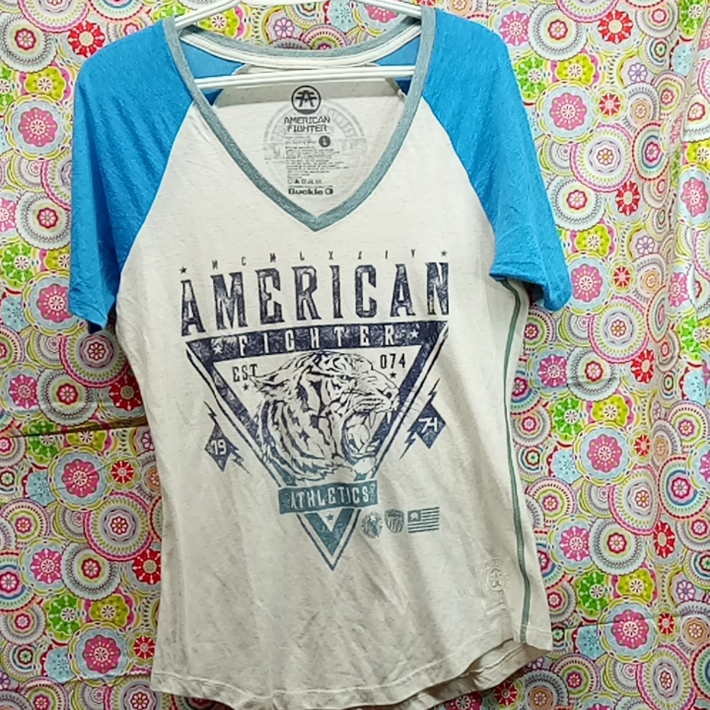 Women's American Fighter shirt/top, Large